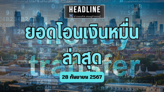 ไม่ได้รับเงินหมื่นโอนเข้าบัญชี