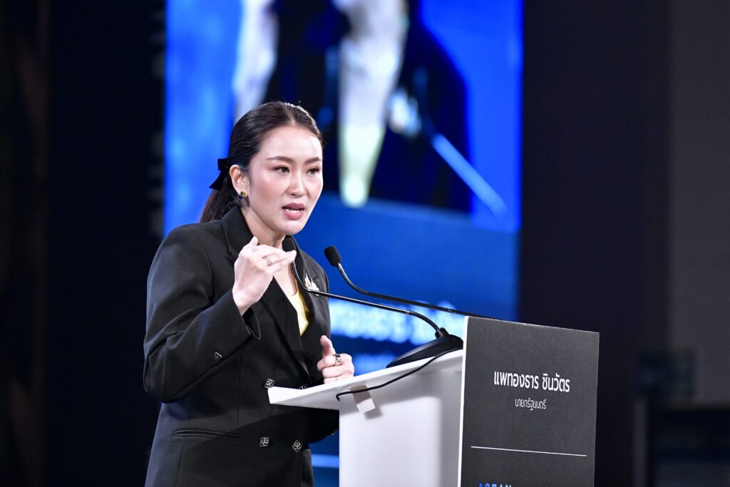 แพทองธาร เศรษฐกิจไทย อาเซียน