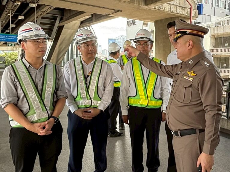 บช.น. – สนข. – รฟม. เร่ง แก้ไขปัญหาจราจรบนถนนเพชรบุรี