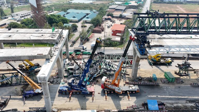 อัพเดท เครนหล่น สาเหตุทางวิศวะ