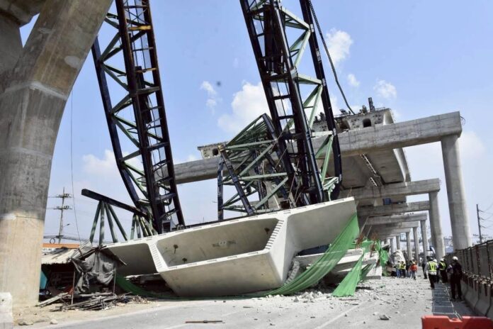 โครงเหล็ก M82 ร่วง น่ากลัวมาก