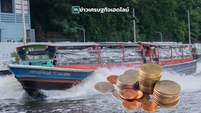 khlong saen saep boat new fare