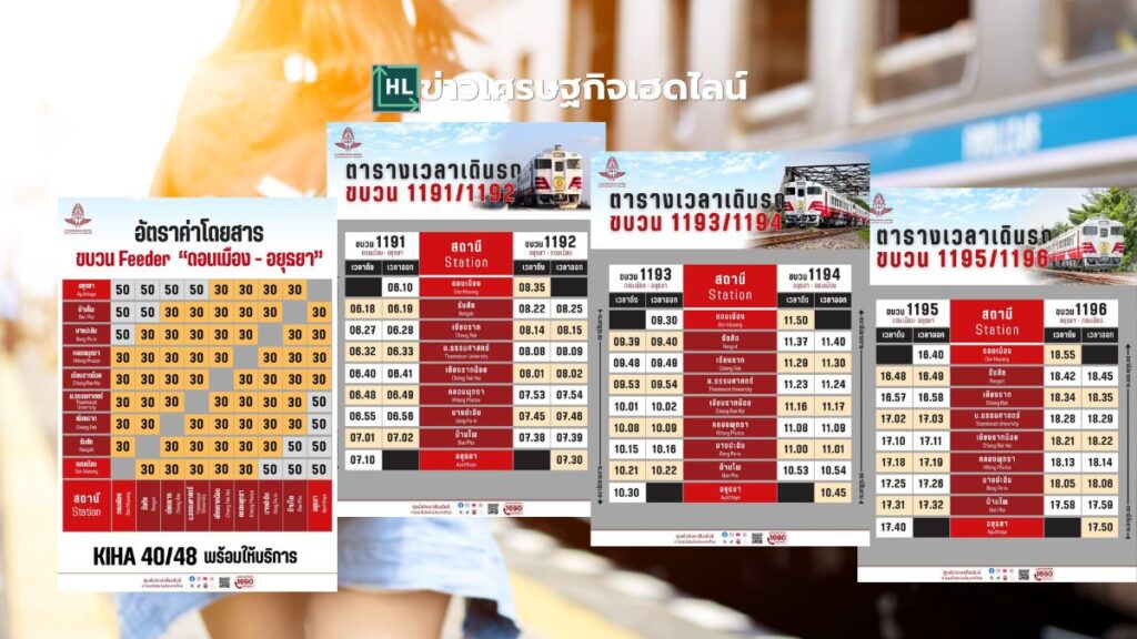 Kiha feeder time table