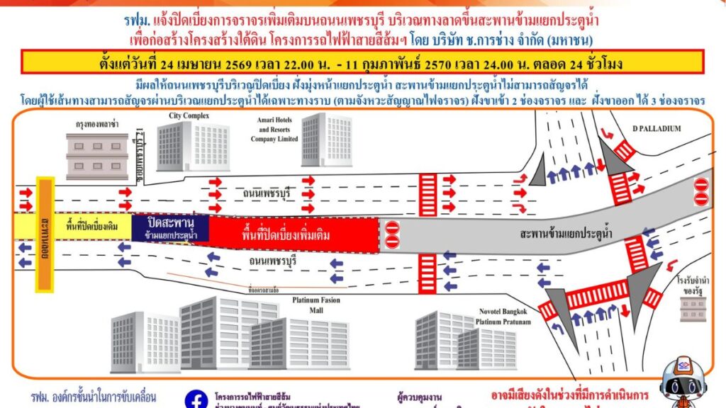 pratunam bridge guide map