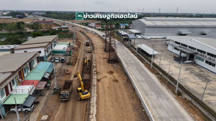 ayutthaya wang noi bang pa in road expansion