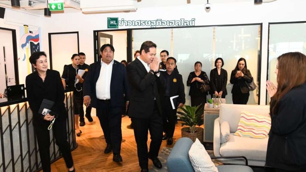 Deputy of mot said hello to srta team