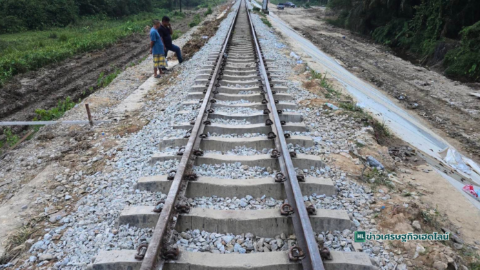 rail track in south fixed