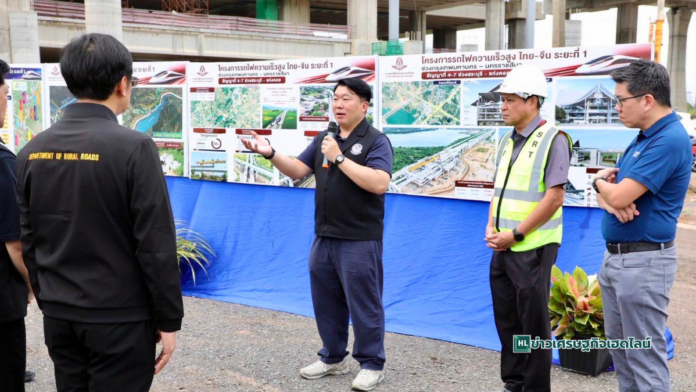 Siripong pushed th ch high speed railway
