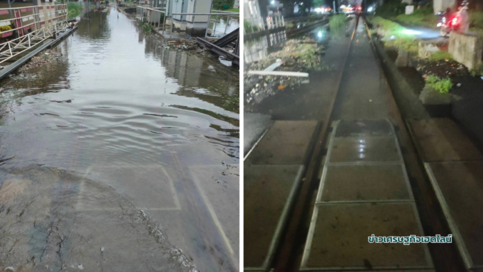srt eastern line water decrease