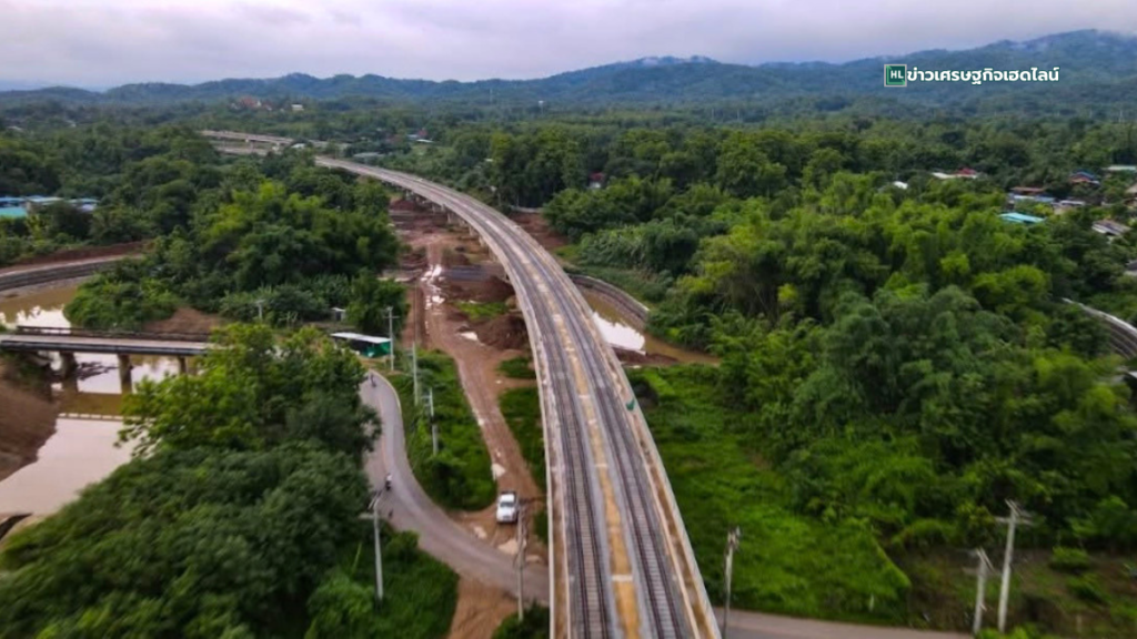 double track railway north