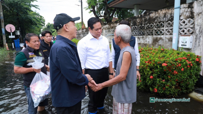sanpetch cares pathumthani flood