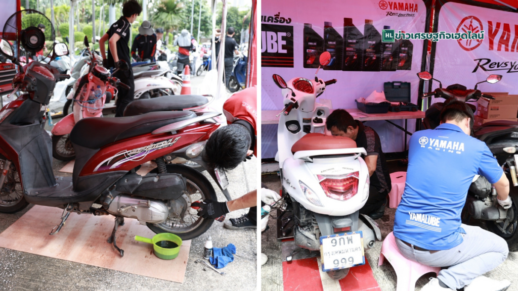 Honda Yamaha supports flood victims